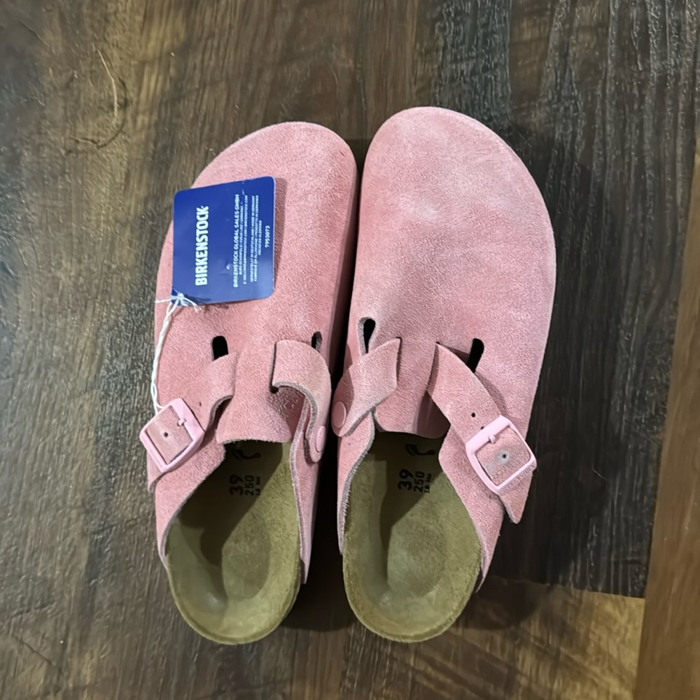 Brand new Birkenstock bostons candy pink size 39